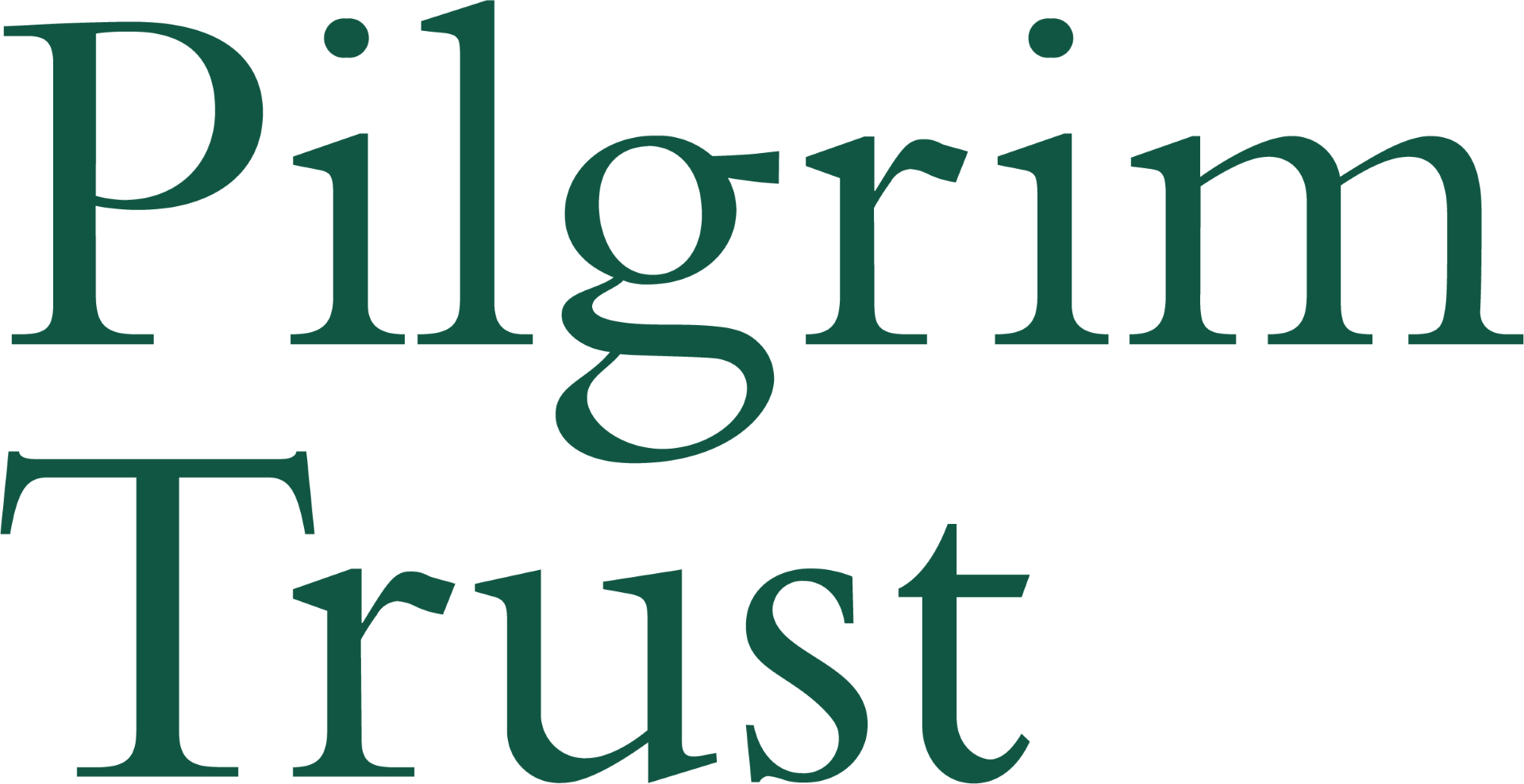 Pilgrim Trust - Logo in Green